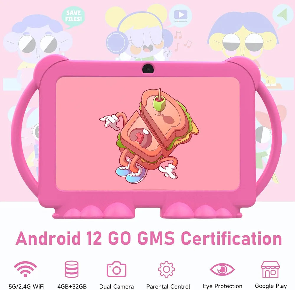 Android Kids Tablet, 7 inch