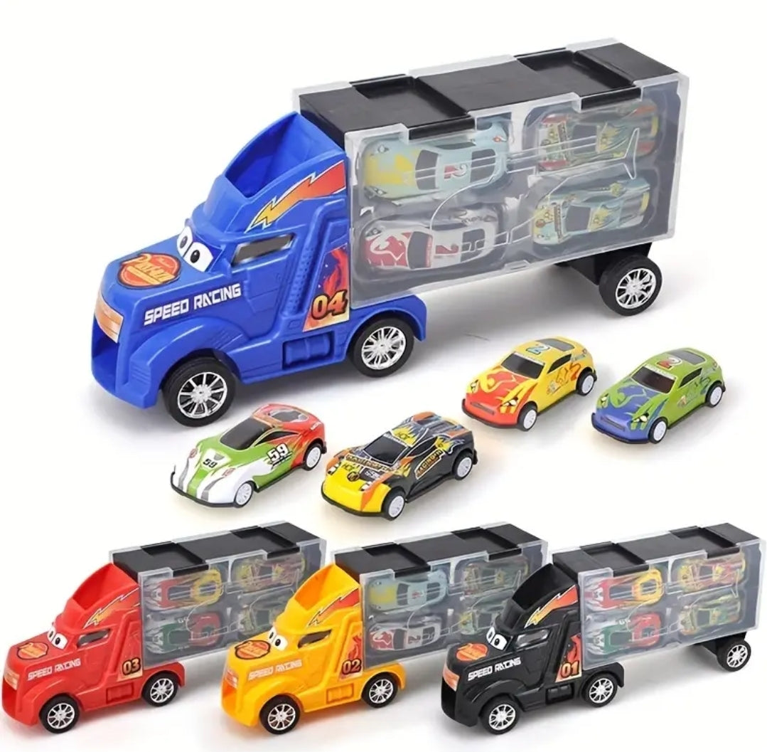 5pcs truck set (4 cars included)