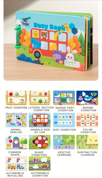 14-Theme montessori busy book